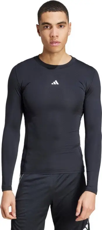 Bluzë termike adidas Techfit JP2944, për meshkuj, me mëngë të gjata, e zezë