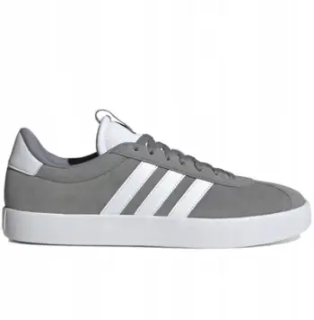 Atlete Adidas VL Court 3.0 M ID6276, eko lëkurë, taban gome, të zeza
