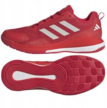 Atlete Adidas Novaflight 2 M IH5553, për meshkuj, indoor, të kuqe