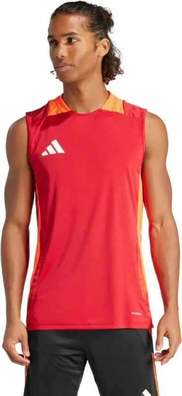Fanellë pa mëngë për meshkuj adidas, e kuqe - 3