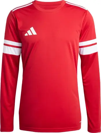 Fanellë me mëngë të gjata për meshkuj adidas, e kuqe