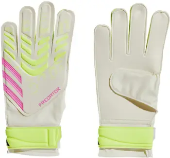 Doreza portieri adidas Predator GL Training JH3806, Soft Grip, të bardha