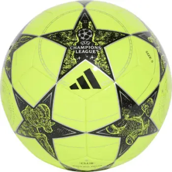 Top futbolli adidas UCL Club 25/26 JP1537, madhësia standarde, TPU, i verdhë e zi