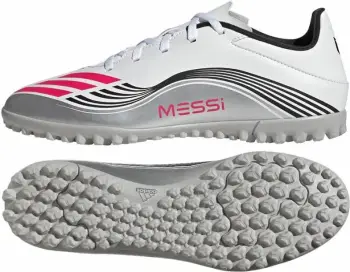 Këpucë futbolli Adidas F50 Messi Club TF M JP7445, për bar sintetik, për meshkuj, shumëngjyrëshe