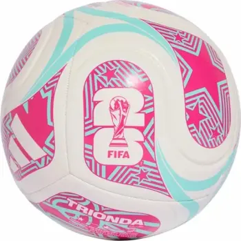 Top futbolli Adidas World Cup Trionda 26, qepje makinerike, fshikëz butil, shumëngjyrësh