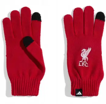 Doreza Adidas LFC Home 25/26, material i ricikluar, për ekran me prekje, të kuqe