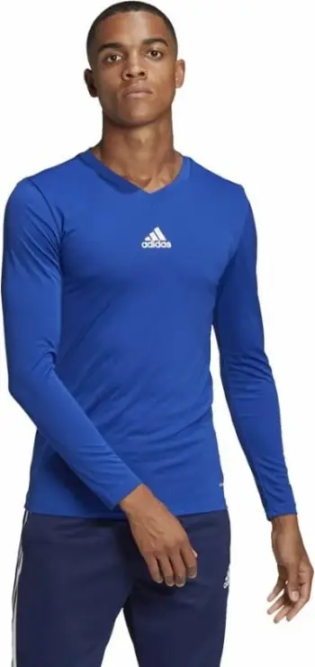 Bluzë me mëngë të gjata Adidas, XL, e kaltër