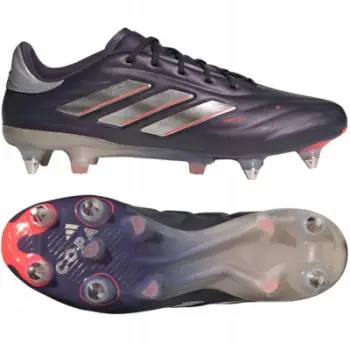 Çizme futbolli adidas Copa Pure 2 Elite SG, pa lidhëse, për terren të butë, të bardha