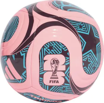 Top futbolli adidas World Cup 26 Trionda Club JD8029, TPU, rozë