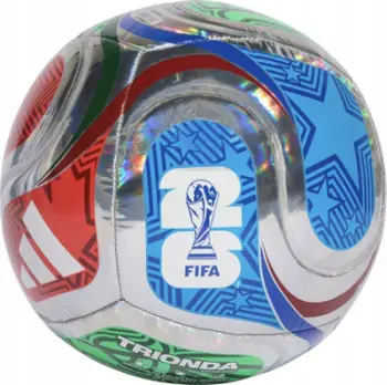 Top futbolli adidas World Cup 26 Trionda League Foil JD8046, TPU, shumëngjyrësh