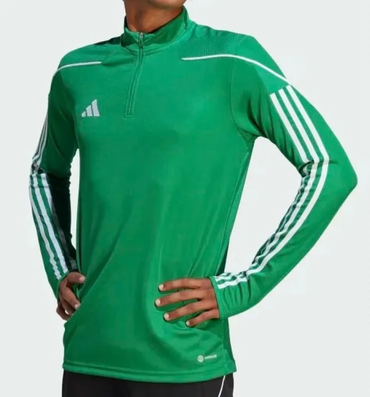 Bluzë stërvitore Adidas Tiro 23 Training Top IC7879, poliester, për meshkuj, e zezë - 3