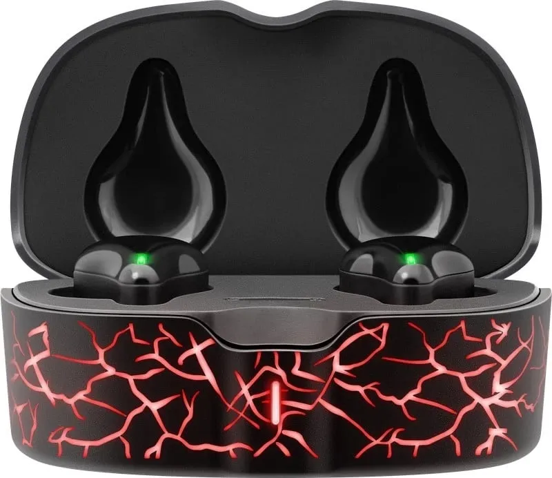 Kufje Defender Cyberdots 250 Bluetooth Gaming, të zeza - 3