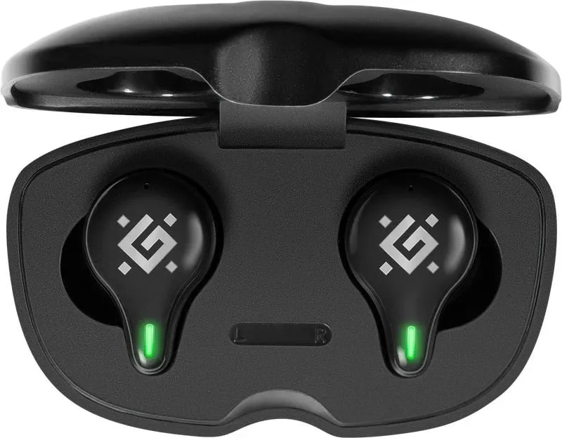 Kufje Defender Cyberdots 250 Bluetooth Gaming, të zeza - 4