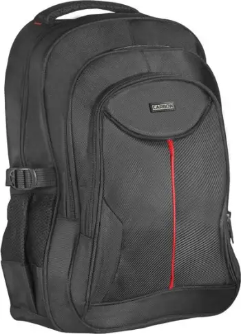 Çantë shpine Defender Carbon, 15.6", e zezë