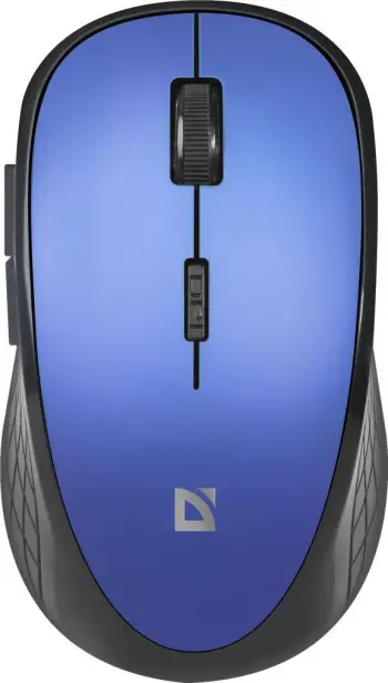 Maus Defender Aero, wireless, USB, i zi dhe i kaltërt