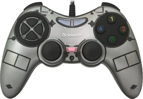 Kontroller Defender Zoom, me kabllo, i hirtë - 1