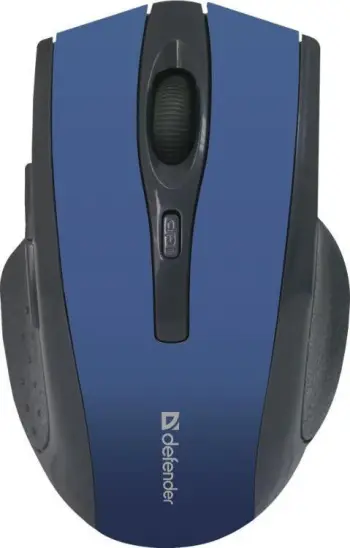 Maus Defender Accura, wireless, USB, i zi dhe i kaltërt