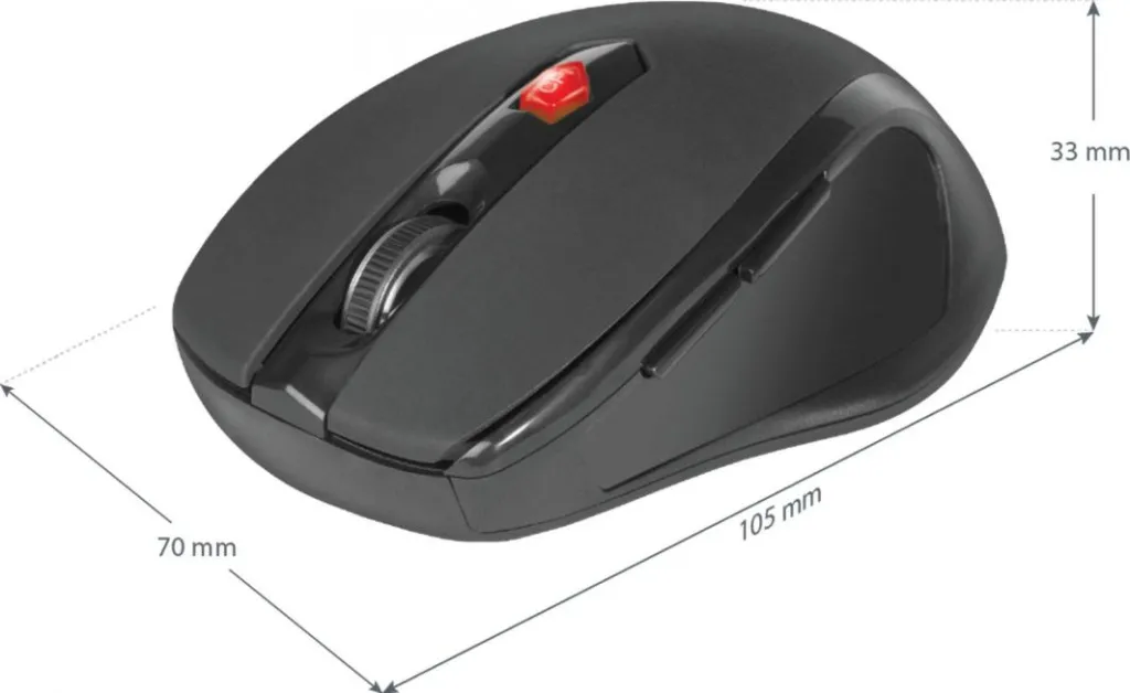 Maus Defender Ultra, wireless, USB, i zi - 4
