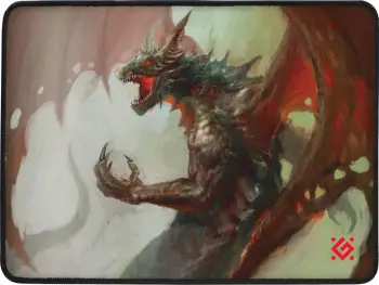Mauspad Defender Dragon Rage, M, shumëngjyrësh
