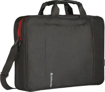 Çantë dore për laptop Defender Geek, 15.6", e zezë