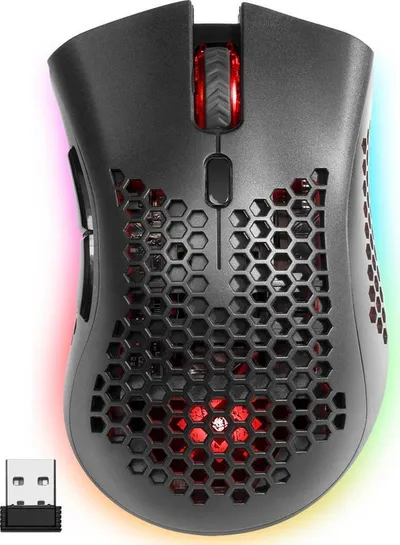 Maus Defender GM-709L Warlock, Gaming, RF Wireless+USB Type-A, i zi - 1