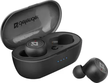 Dëgjuese Defender Twins 638, Wireless, të zeza