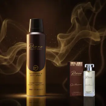 Deodorant dhe sprej trupi Piano Gentleman, 150 ml