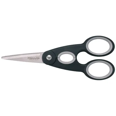 Gërshërë Fiskars, për kuzhinë, bardhë/zezë - 2