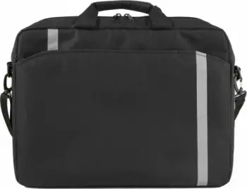 Çantë pune Defender Shiny 16", poliestër, e zezë
