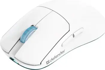 Mouse gaming Defender FAME GM-516, Wireless/Bluetooth, 10000dpi, i bardhë