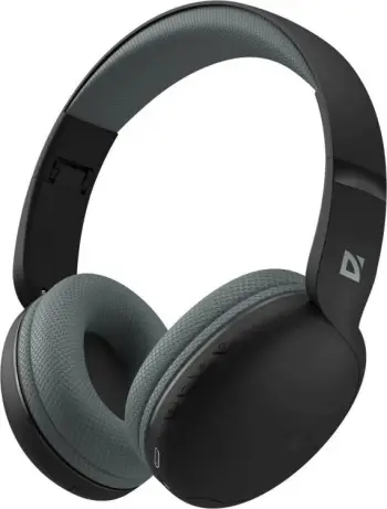 Kufje Defender Freemotion B480, pa tela, Bluetooth, të zeza