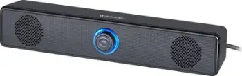 Soundbar Defender Z2, 6W, USB, me LED, i zi