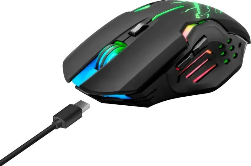 Maus gaming Defender Katana GM-511, wireless, RGB, i zi - 5