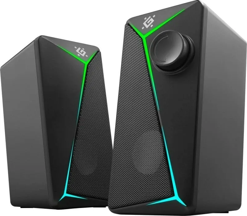 Altoparlantë Defender J5 2.0, 6W, LED, USB, të zi - 5