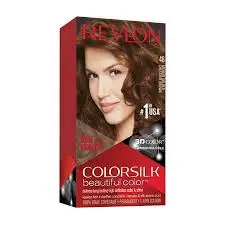 Ngjyrë për flokë Revlon 46 Medium golden chestnut brown 2L, 50.1ml + 59.1ml + 11.8ml