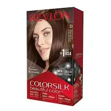 Ngjyrë për flokë Revlon 33 Dark soft brown 2L, 50.1ml + 59.1ml + 11.8ml