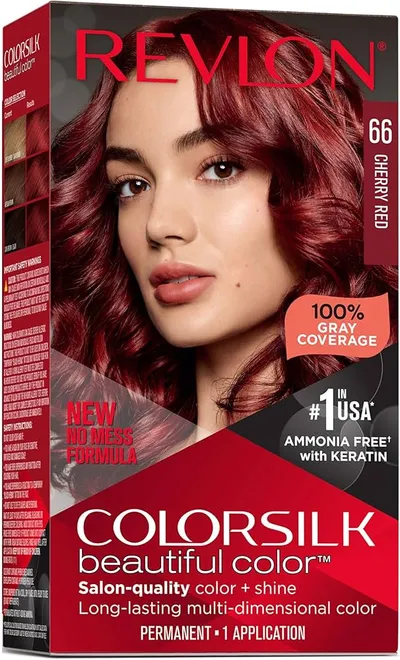 Ngjyrë për flokë Revlon 66 Cherry red 2L, 50.1ml + 59.1ml + 11.8ml - 1
