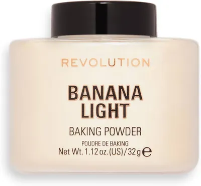 Pudër pluhur Revolution Banana Light Baking Powder, 32 g - 1
