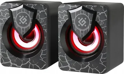 Altoparlantë Defender ONYX 2.0, 6W, USB, me LED, gri - 1