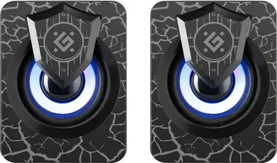 Altoparlantë Defender ONYX 2.0, 6W, USB, me LED, gri - 3