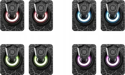 Altoparlantë Defender ONYX 2.0, 6W, USB, me LED, gri - 4