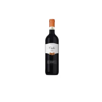 Verë e kuqe Cielo e Terra Merlot Rosso 2016, 1.5L