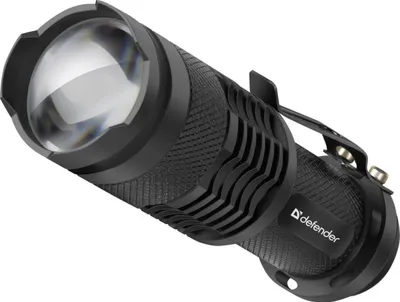 Dritë dore Defender Flashlight FL-10, 3W, 3 modalitete, metalike - 1