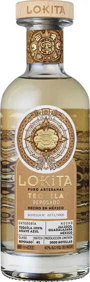 Tequila Lokita Tequila Reposado, 40%, 6*0.7L