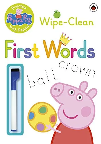Practise With Peppa Wipe Clean 1st Words - Peppa Pig - 1