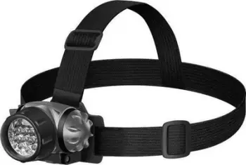 Fener koke Defender FL-02, LED, dritë e rregullueshme, i zi