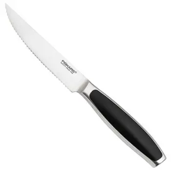 Thikë"mbretërore " Fiskars, për domate, 11 cm, zezë/argjendtë