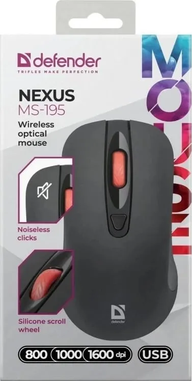 Maus Defender Nexus MS-195 RF Silent, i zi - 5