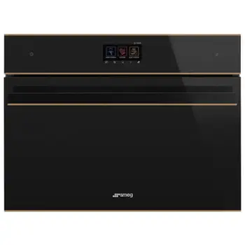 Furrë SMEG Dolce Stil Novo SF4604WMCNR, 45cm, 3100 W, e zezë