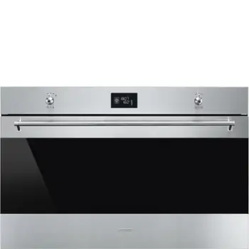 Furrë SMEG Classica SF9390X1, 90cm, 3100 W, e hirtë/zezë